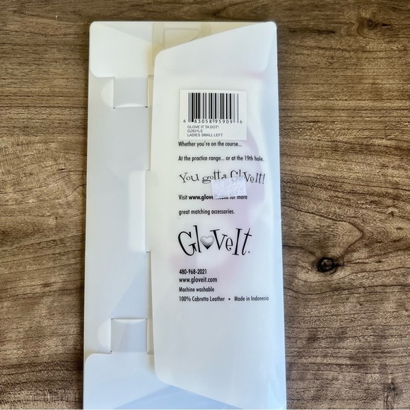 Glove It NEW Women's Ta Dot! Left Hand Golf Glove Size Small - Picture 4 of 5